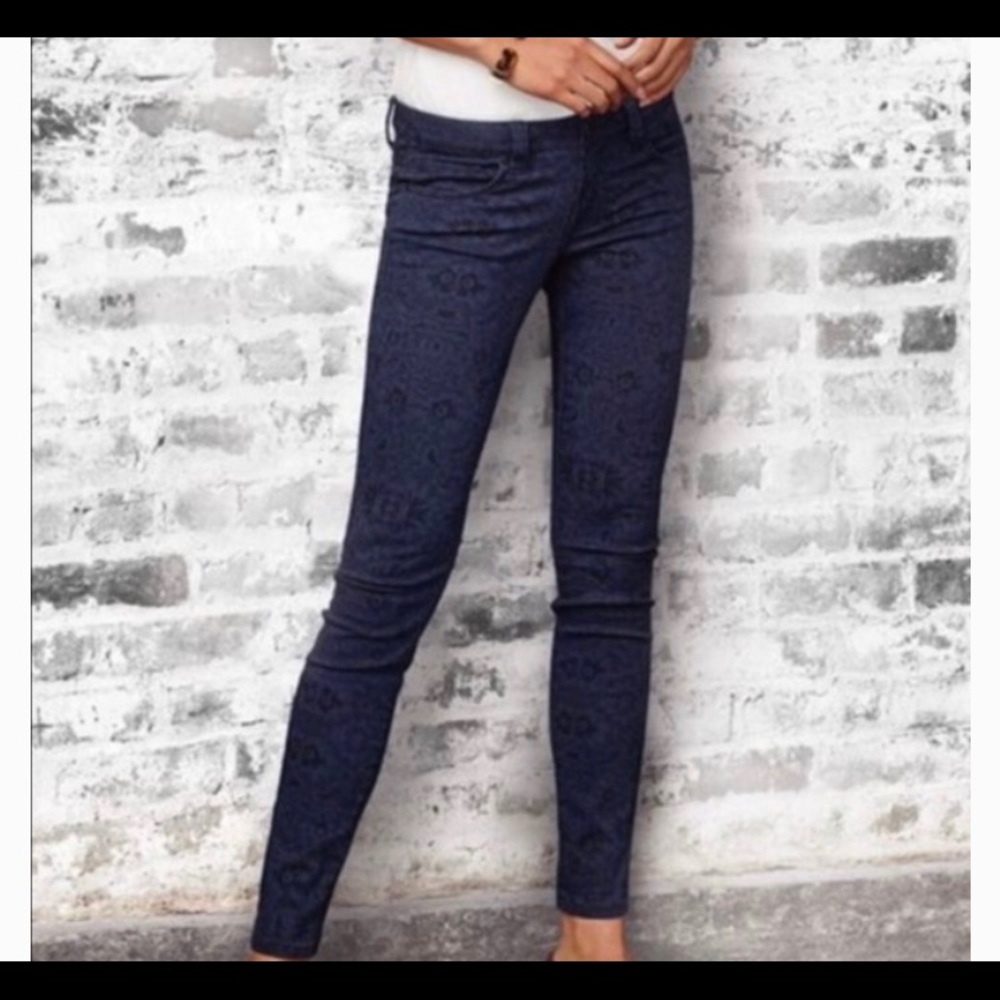 CAbi Fall 2016 Lace Curvy Fit Skinny Jeans 3196